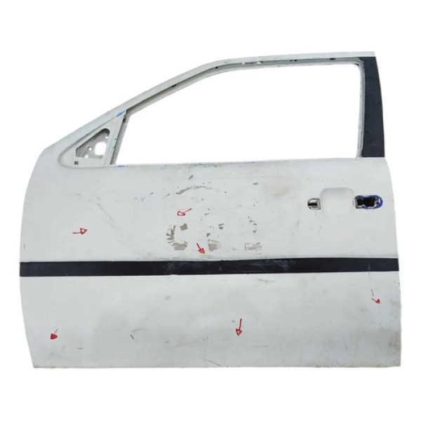 Porta Dianteira Esquerda 4p Volkswagen Gol G4 2007 Detalhe Dianteira Esquerda Branco