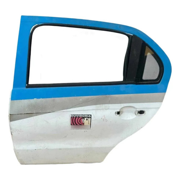 Porta Traseira Esquerda Gol G5 2009 2010 2011 2012 Detalhe Traseira Esquerda Branco