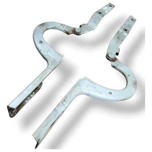 Par Dobradiças Capô Ford Courier 2004 2005 2006 2007 2008