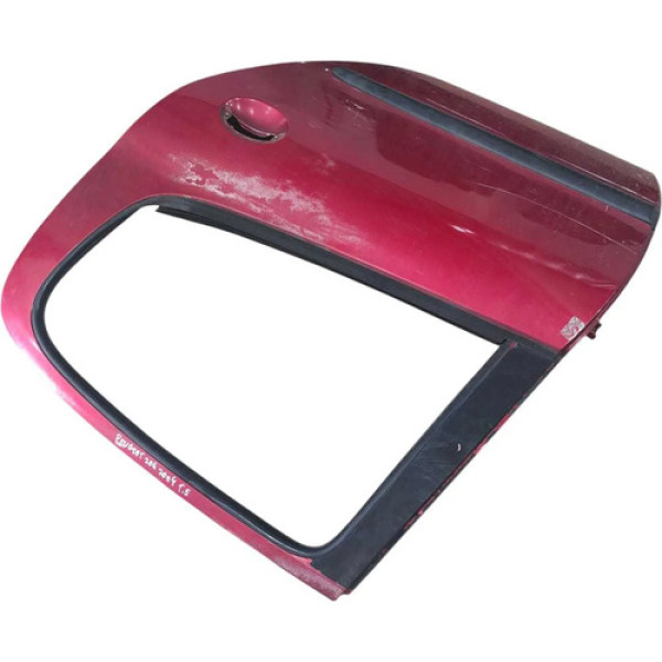Porta Traseira Esquerda Peugeot 206 1.0 2000 A 2004 4portas Traseira Esquerdo Vermelho