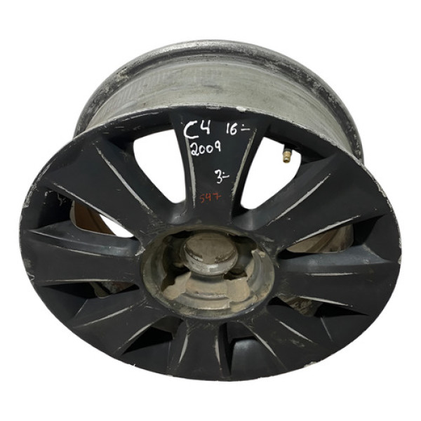 Roda Avulsa R16 Citroen C4 2009 9681043380 -3 Prateado