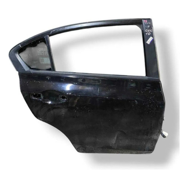 Porta Traseira Direita Honda Civic 2013 2014 2015 Traseira Direita Preto