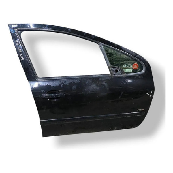 Porta Dianteira Direita Peugeot 307 - 2007 2008 2009 Detalhe Dianteira Direita Preto