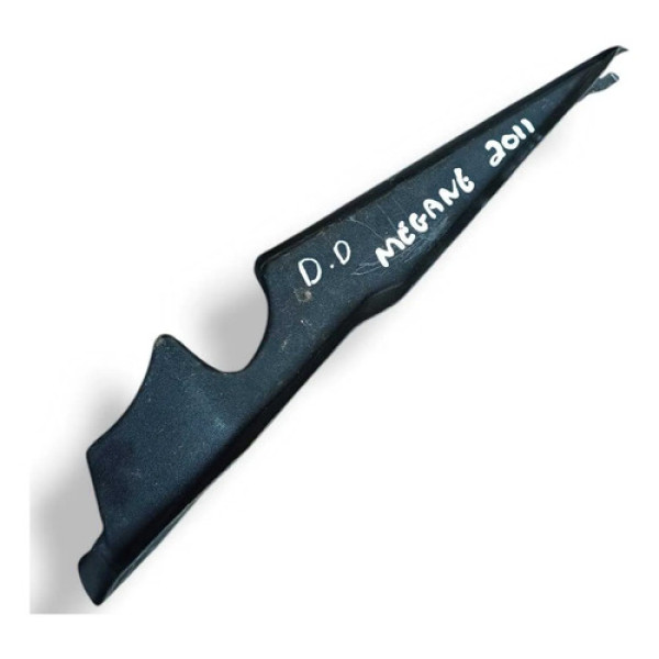 Acabamento Churrasqueira Direita Renault Megane11 8200100591 Preto Fosco