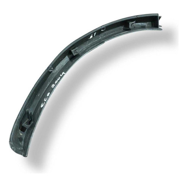 Aplique Moldura Alargador Lado Esquerdo Ecosport 2003 2004  Preto