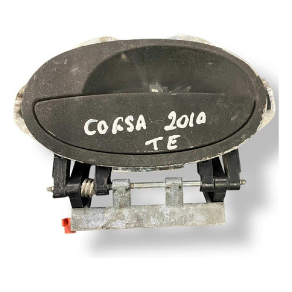 Maçaneta Externa Traseira Esquerda Chevrolet Corsa 2010 2011 Preto Traseira