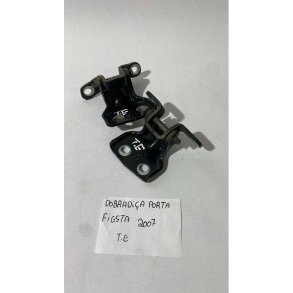 Par Dobradiça Porta Traseiro Esquerdo Ford Fiesta 2007