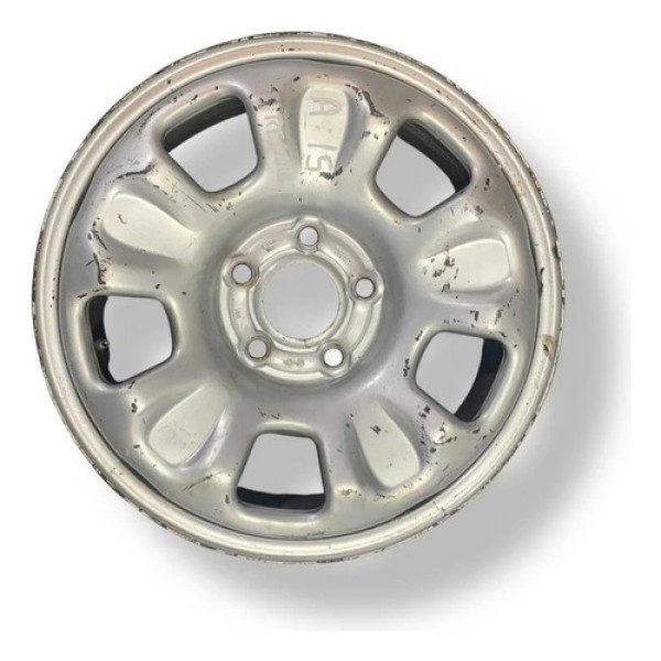 Roda Ferro Avulsa Aro 16 Renault Duster Oroch Captur 5 Furos Branco