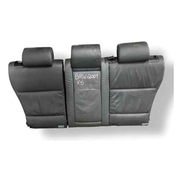 Encosto Banco Traseiro Bmw X5 2001 2002 2003 2004 2005 Cinza