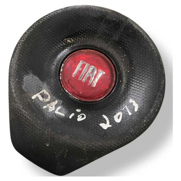 Capa Tampa Buzina Volante Fiat Palio Fire 1.0 2013 Detalhe Vermelho