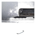 Tampa Traseira Chevrolet Blazer 2008 2009 2010 2011 Detalhe Azul