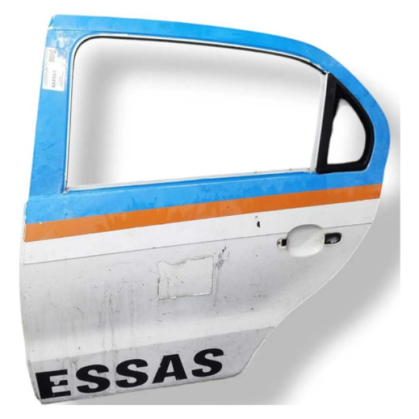 Porta Traseira Esquerda  Volkswagen Voyage 2014 2015 2016 Traseira Esquerda Branco