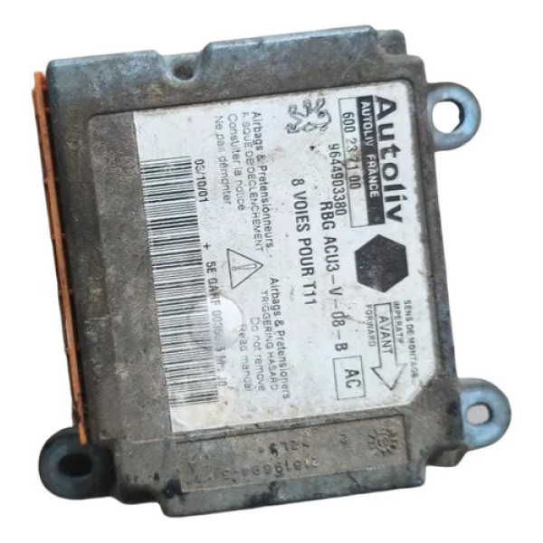 Módulo Air Bag Peugeot 206 2001 A 2004 600237100 9644903380