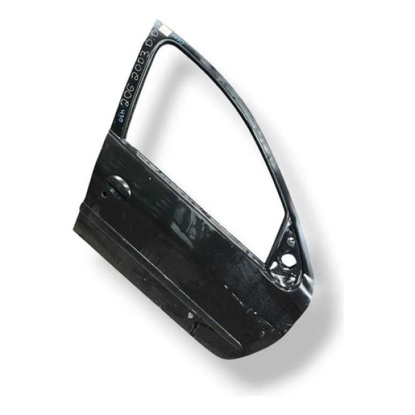 Porta Dianteira Direita Peugeot 206 - 2000 2001 2002 A 2014 Dianteira Direita Preto