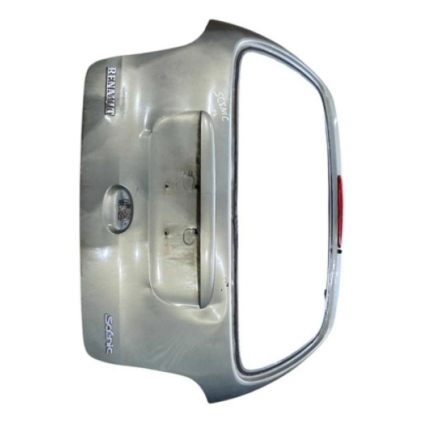 Tampa Traseira Porta Malas Renault Scenic 2001 2002 A 2004 Prateado