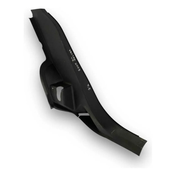 Moldura Lateral Banco Traseiro Esquerdo Vectra 2008 93370327 Preto