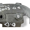Suporte Maçaneta Dianteiro Direito Chevrolet Corsa 93264372 Vermelho Dianteira