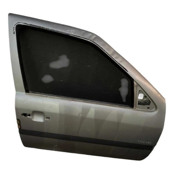 Porta Dianteira Direita Vw Gol G4 2005 2006 2007 Com Detalhe Dianteira Direita Prateado