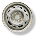 Roda Ferro Aro 13 Gm Chevrolet Monza Kadett Corsa 8 Furos Prateado