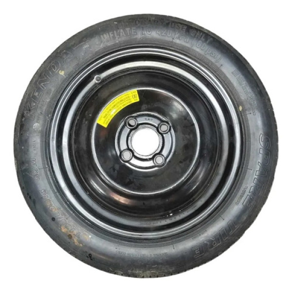 Roda Estepe Aro 15 Honda Fit 2011 2012 2013 2014 2015 Preto