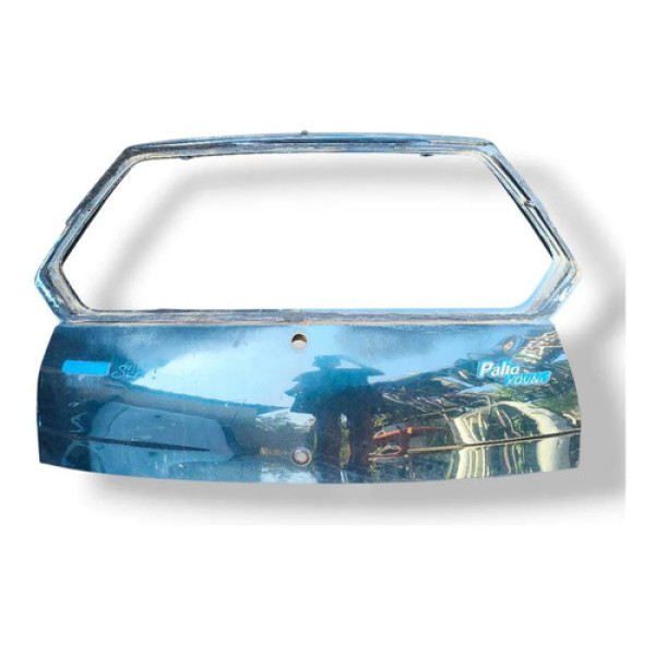 Tampa Traseira Porta Malas Fiat Palio Fiasa 1997 1998 1999 Azul
