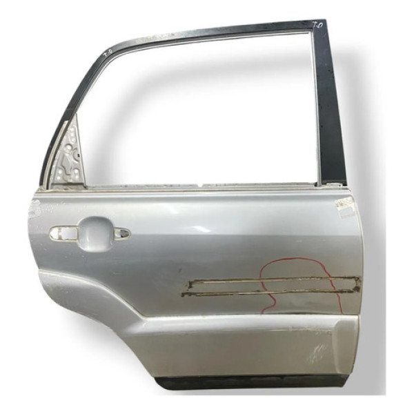 Porta Traseira Direito Kia Sportage 2006 2007 2008 Detalhes Traseira Direita Prateado