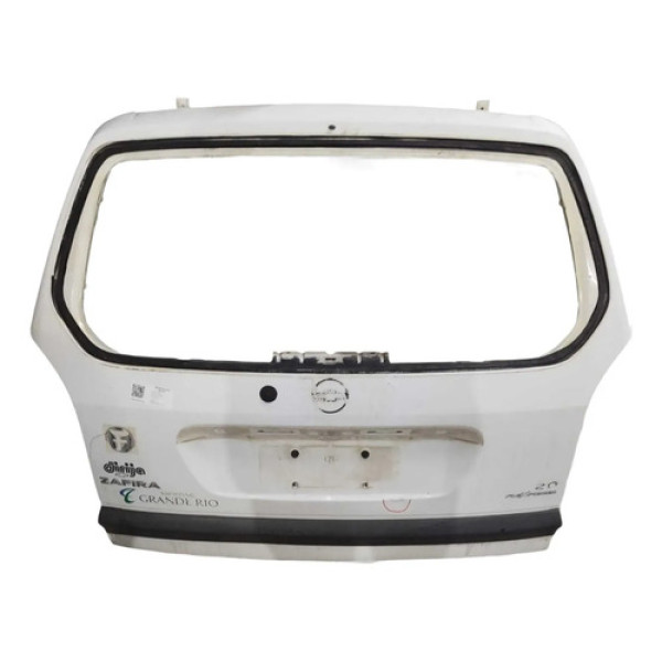 Tampa Traseira Chevrolet Zafira 2007 2008 2009 2010 Detalhe Branco
