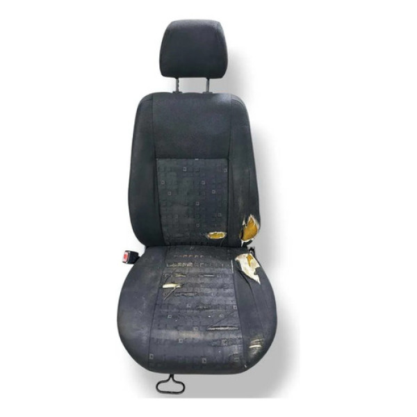 Carcaça Banco Dianteiro Esquerdo 4p Ford Fiesta 2003 2004 Prateado