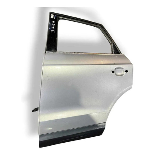 Porta Traseira Esquerda Audi Q3 2013 2014 2015 2016 2017 Traseira Esquerdo Prateado