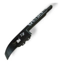 Puxador Interno Porta Traseira Esquerda Gm Sonic 14 Avf41083 Preto