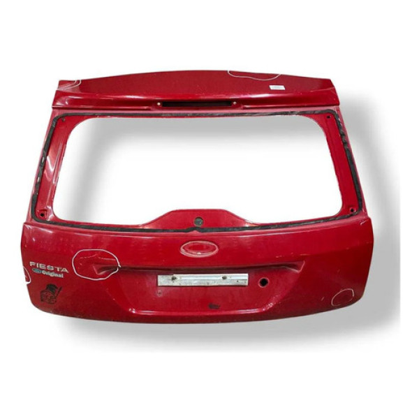 Tampa Traseira Ford Fiesta 2008 2009 2010 Detalhe 2011 2012 Vermelho