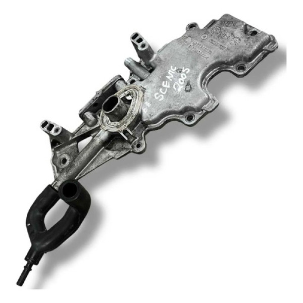 Tampa De Válvulas Anti-chamas Renault Scenic 2005 8200012945 Prateado