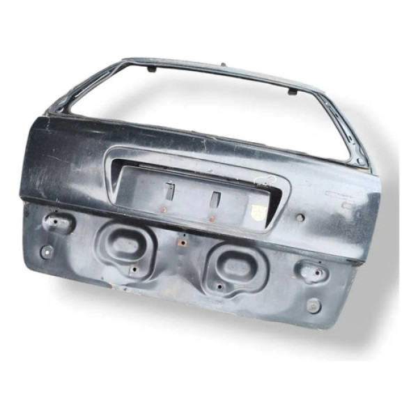 Tampa Traseira Porta Malas Fiat Palio Weekend 1.6 2001 2002 Prateado