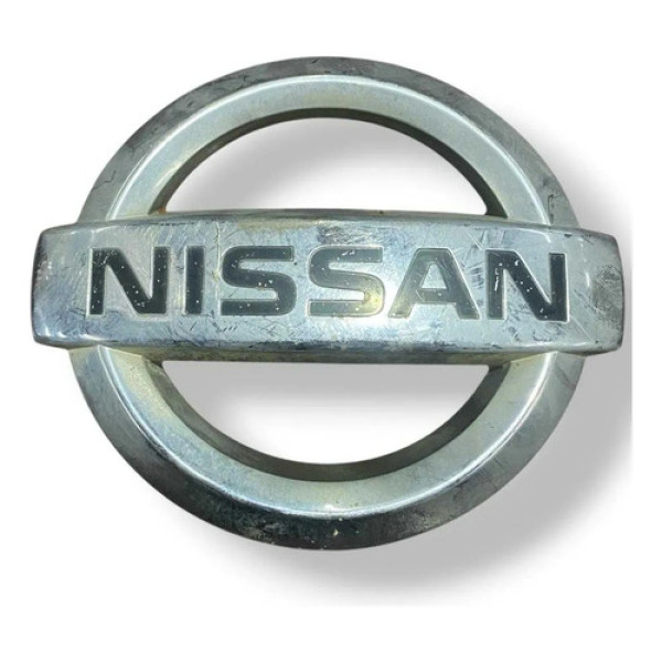 Emblema Dianteiro Nissan Frontier 2010 2011 2012 62890eb71 Prateado
