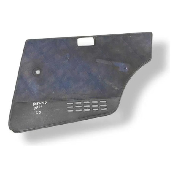 Forro Porta Traseira Direita Fiat Uno 2001 2002 2003 2004 Preto