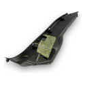 Moldura Lateral Banco Traseiro Esquerdo Vectra 2008 93370327 Preto