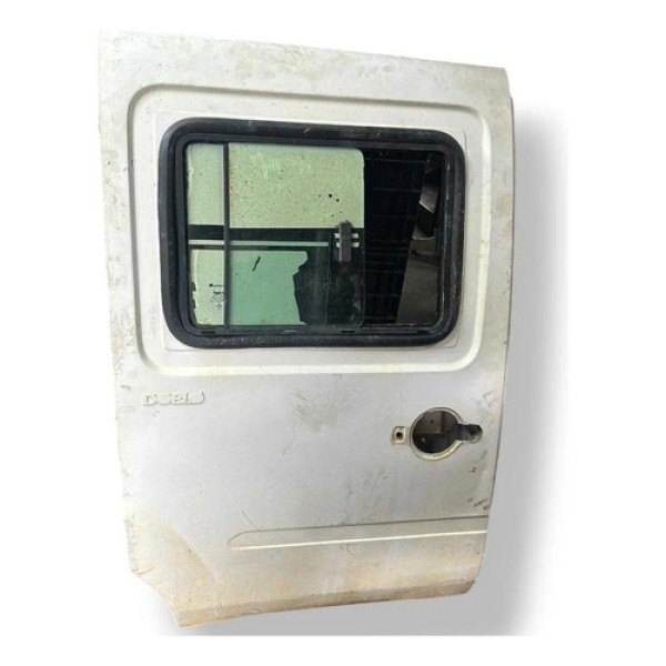 Porta Corrediça Meio Direita Fiat Doblo 2012 2013 Detalhe Branco
