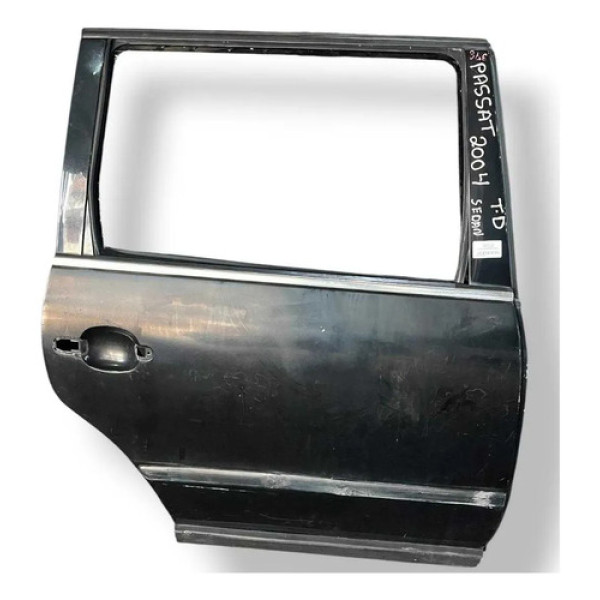 Porta Traseira Direita Volkswagen Passat Sedan 2004 2005 Traseira Direito Preto