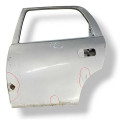 Porta Traseira Esquerda  Chevrolet Corsa 2008 2009 Detalhe Traseira Esquerdo Cinza