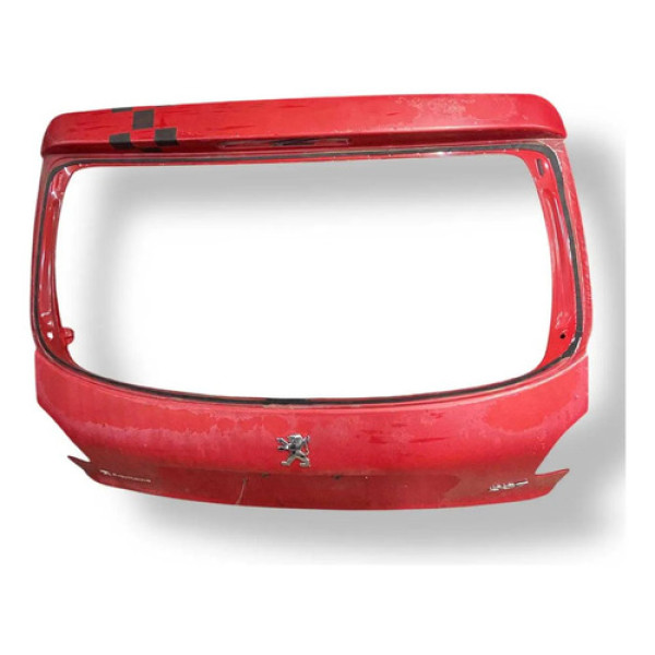 Tampa Traseira Porta Malas Peugeot 207 - 2009 2010 A 2016 Vermelho
