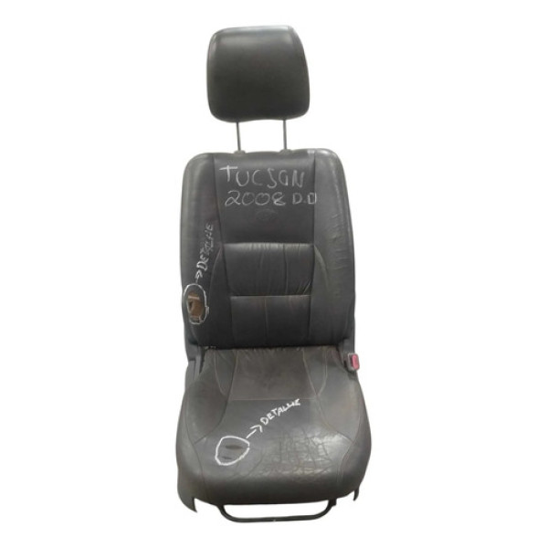 Banco Dianteiro Direito (carona) Hyundai Tucson 2008 Detalhe Preto