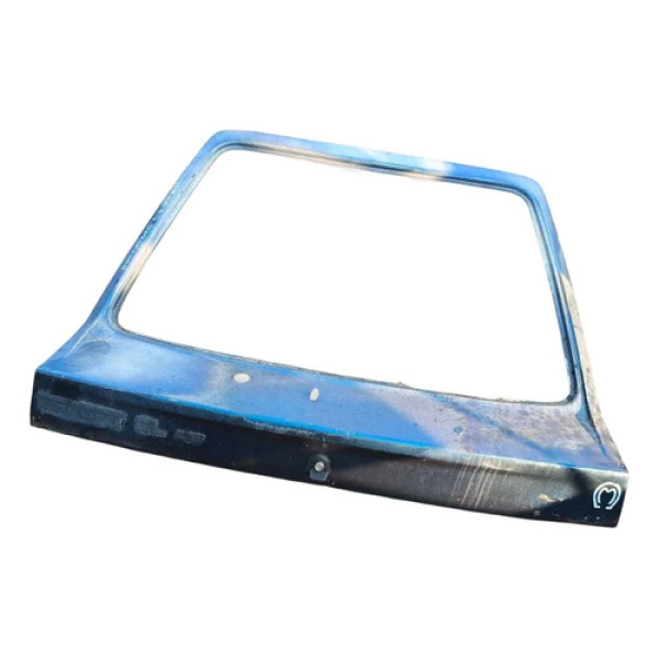 Tampa Traseira Porta Malas Ford Escort Hobby 1.6 1987 A 1994 Azul