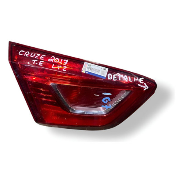 Lanterna Traseira Esquerda Cruze Sedan 2017 Detalhe 84258208 Esquerdo/motorista