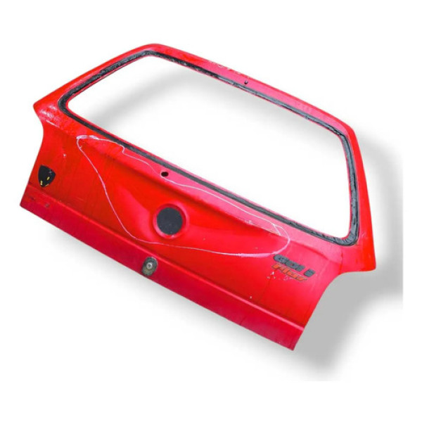 Tampa Traseira Porta Malas Vw Gol G2 1.0 1996 1997 Detalhe Vermelho