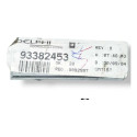 Caixa De Rele Fusiveis Chevrolet Zafira 2.0 2005 93382453
