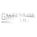Suporte Maçaneta Traseira Esquerda Chevrolet Zafira 90519995
