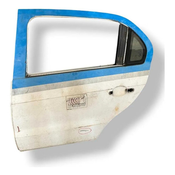Porta Traseira Esquerda Gol G6 Voyage 2014 A 2016 Detalhe Traseira Esquerdo Branco
