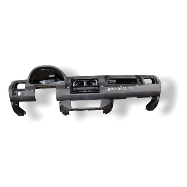 Painel Tabelier Bmw X5 2001 2002 2003 2004 2005 2006 Preto