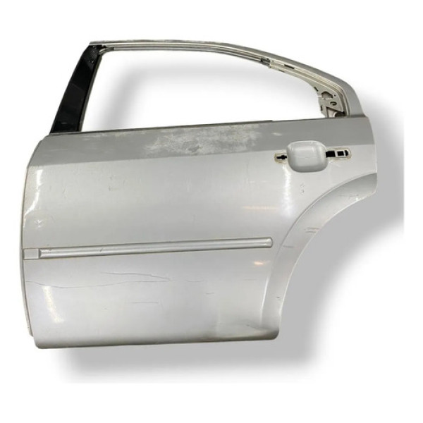 Porta Traseira Esquerda Ford Mondeo 2001 2002 Com Detalhe Traseira Esquerdo Prateado