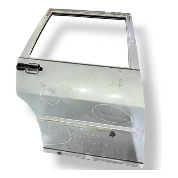Porta Traseira Direita Fiat Uno Way 2004 2005 2006 C/detalhe Traseira Direito Prateado